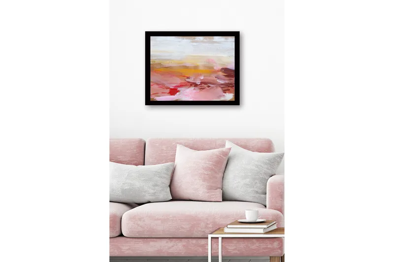 Tavla med Ram Flerfärgad - 41x56 cm - Inredning & dekor - Tavlor & konst