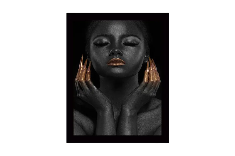 Tavla Med Ram Flerfärgad Flerfärgad - 41x56 cm - Inredning & dekor - Tavlor & konst