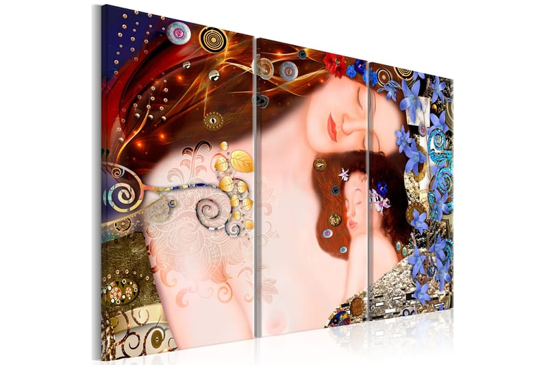 Tavla Mother's Hug 3 Parts 90x60, Artgeist sp. z o. o.