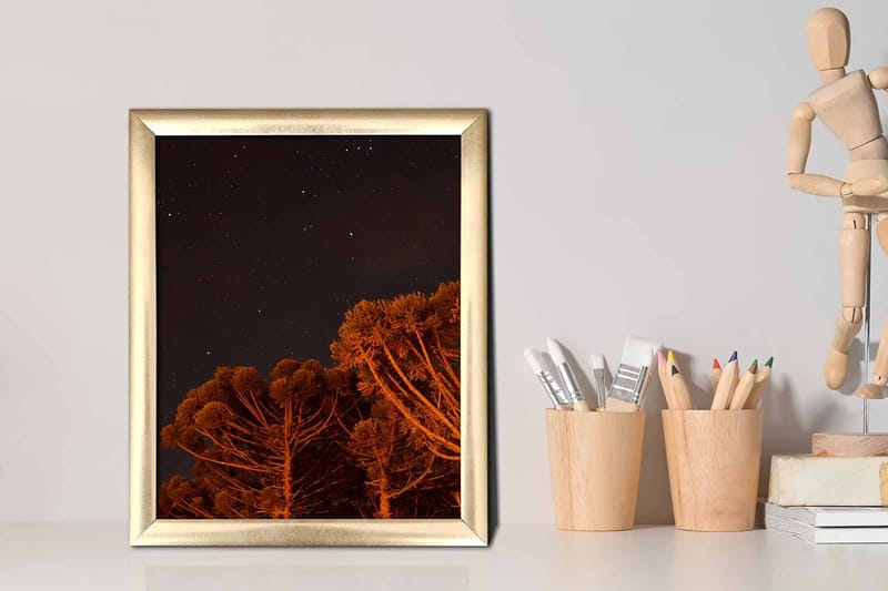 Tavla Nautical med Ram Flerfärgad - 23,5x28,5 cm - Inredning & dekor - Tavlor & konst