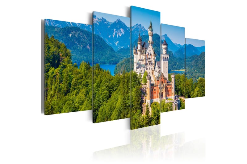 Tavla Neuschwanstein Castle 100x50, Artgeist sp. z o. o.