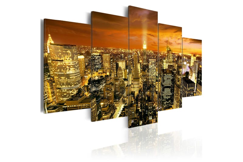 Tavla New York Amber 200x100, Artgeist sp. z o. o.