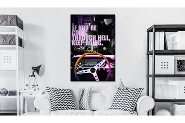 Tavla Night Road 60x90 - Artgeist sp. z o. o. - Inredning & dekor - Tavlor & konst - Canvastavla