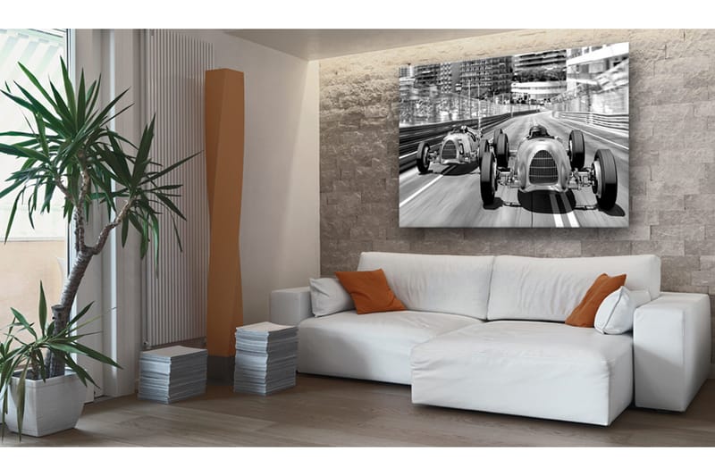 Tavla Old Cars Racing 90x60 - Artgeist sp. z o. o. - Inredning & dekor - Tavlor & konst - Canvastavla