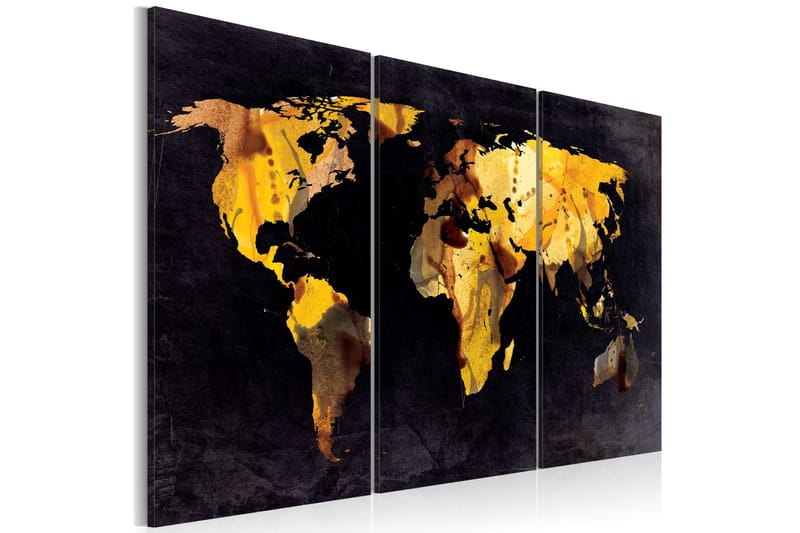 Tavla Om Världen Var En Öken Triptych 120x80, Artgeist sp. z o. o.