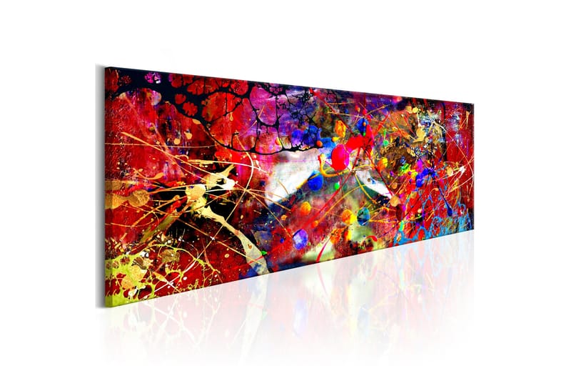 Tavla Red Forest 135x45 cm