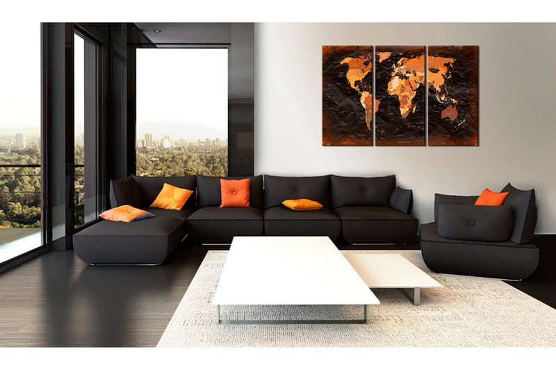 Tavla Remarkable Map 120x80 - Artgeist sp. z o. o. - Inredning & dekor - Tavlor & konst - Canvastavla