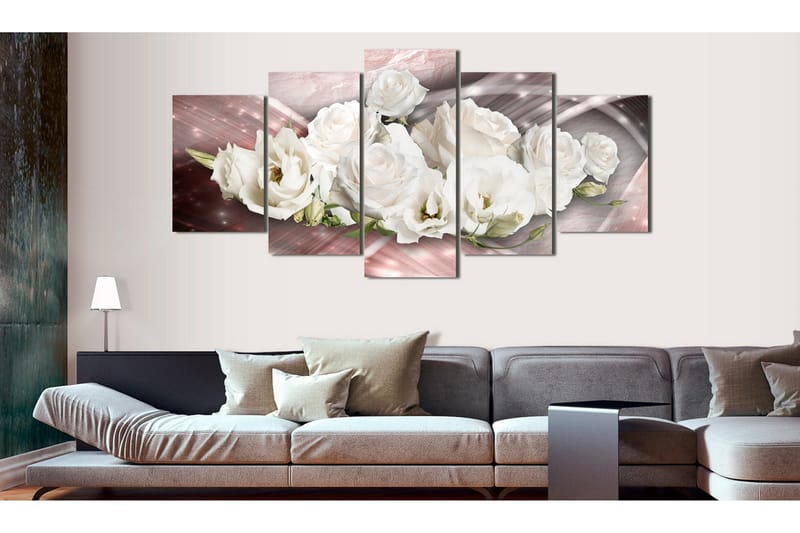 Tavla Romantic Bouquet 200x100 - Artgeist sp. z o. o. - Inredning & dekor - Tavlor & konst - Canvastavla
