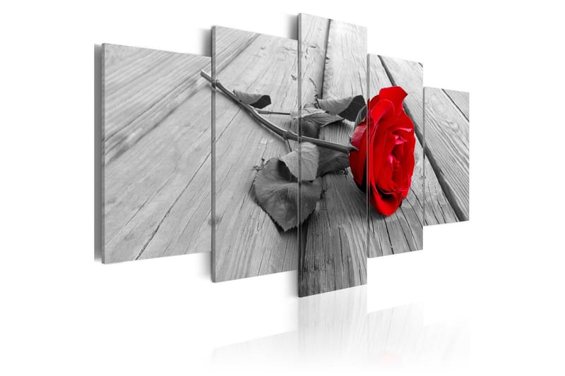 Tavla Rose On Wood 200x100, Artgeist sp. z o. o.