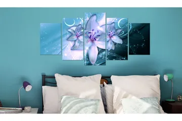 Tavla Sapphire Nights 200x100 - Artgeist sp. z o. o. - Inredning & dekor - Tavlor & konst - Canvastavla