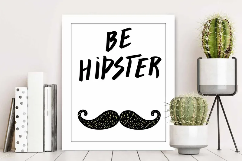 Tavla Sayings med Ram Flerfärgad - 23,5x28,5 cm - Inredning & dekor - Tavlor & konst