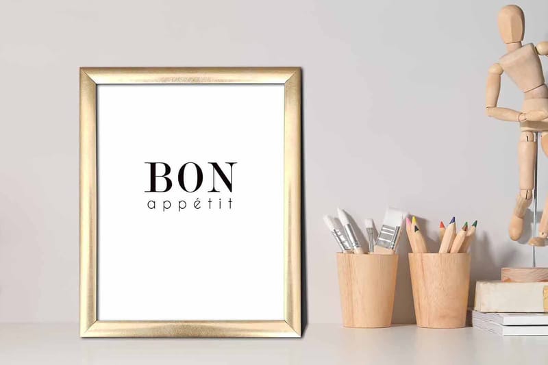 Tavla Sayings med Ram Flerfärgad - 23,5x28,5 cm - Inredning & dekor - Tavlor & konst