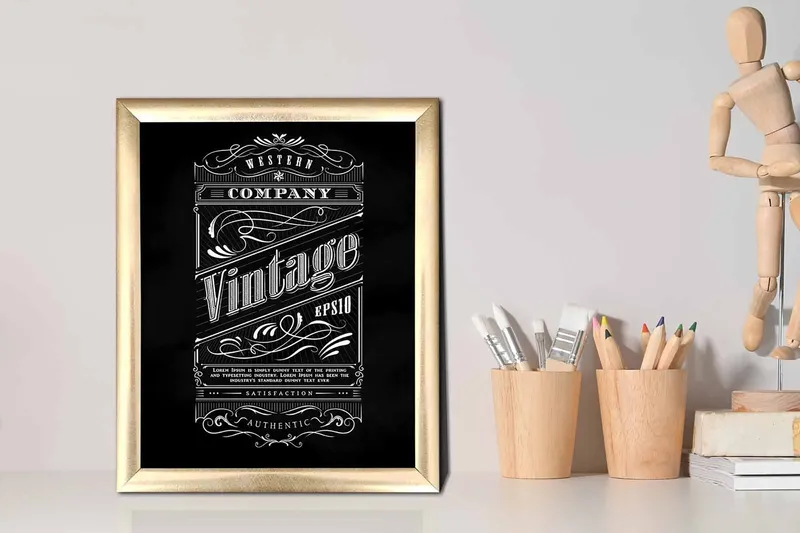 Tavla Sayings med Ram Flerfärgad - 23,5x28,5 cm - Inredning & dekor - Tavlor & konst