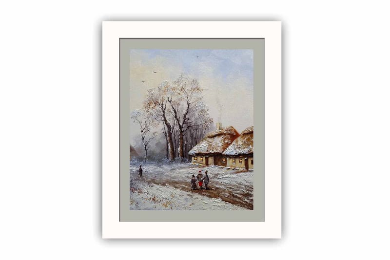 Tavla Scenic Med Ram Flerfärgad 23,5X28,5 - 23,5x28,5 cm - Inredning & dekor - Tavlor & konst