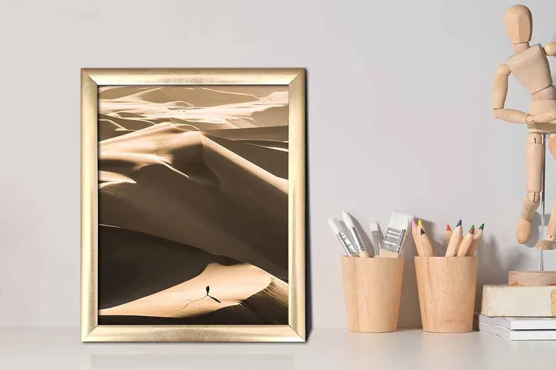 Tavla Scenic med Ram Flerfärgad - 23,5x28,5 cm - Inredning & dekor - Tavlor & konst