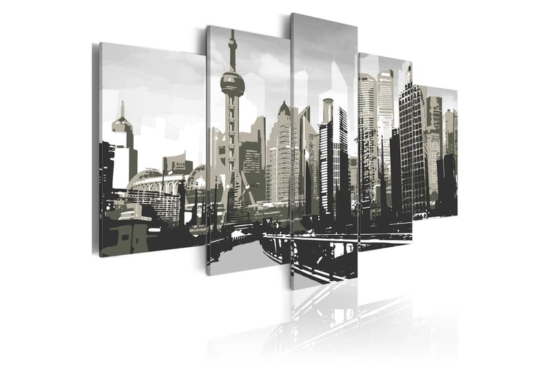 Tavla Shanghai China´S Largest City 200x100, Artgeist sp. z o. o.