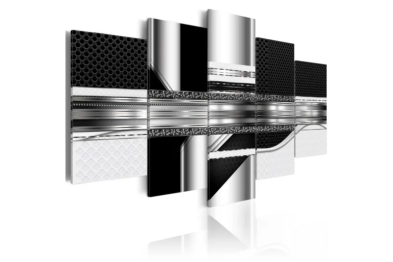 Tavla Silver Cut 100x50, Artgeist sp. z o. o.