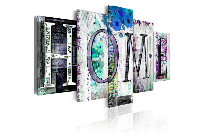 Tavla Solid Foundation In Navy 100x50, Artgeist sp. z o. o.