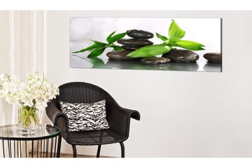 Tavla Spa Bamboo And Stones 120x40 - Artgeist sp. z o. o. - Inredning & dekor - Tavlor & konst - Canvastavla