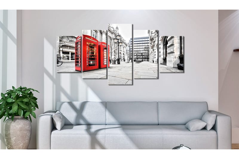 Tavla Street Of London 100x50 - Artgeist sp. z o. o. - Inredning & dekor - Tavlor & konst - Canvastavla