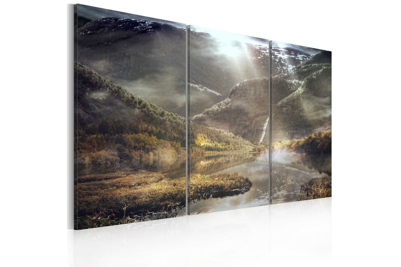 Tavla The Land Of Mists Triptych 120x80, Artgeist sp. z o. o.