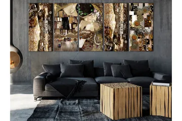 Tavla Together Forever 5 Parts Narrow 200x80 - Artgeist sp. z o. o. - Inredning & dekor - Tavlor & konst - Canvastavla