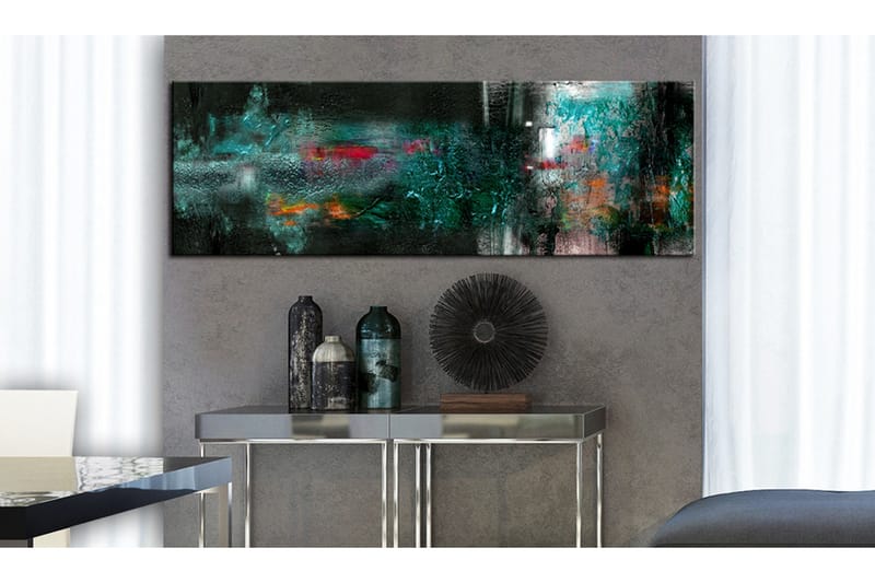 Tavla Turquoise Power 120x40 - Artgeist sp. z o. o. - Inredning & dekor - Tavlor & konst - Canvastavla