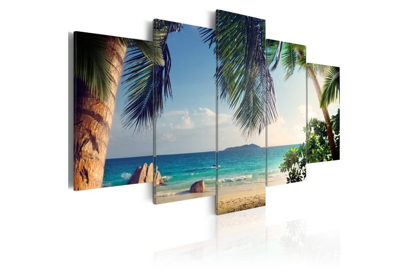 Tavla Under Palm Trees 100x50, Artgeist sp. z o. o.