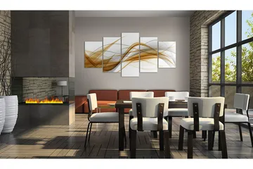Tavla Vind Abstraktion 200x100 - Artgeist sp. z o. o. - Inredning & dekor - Tavlor & konst - Canvastavla