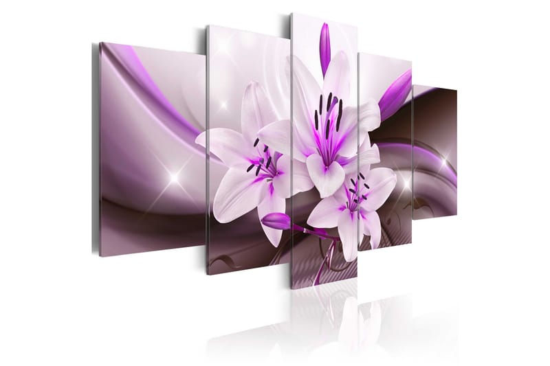 Tavla Violet Desert Lily 100x50, Artgeist sp. z o. o.
