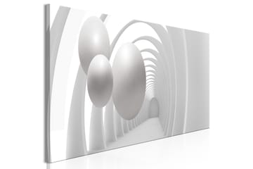 Tavla White Tunnel 5 Parts Narrow 225x90 - Artgeist sp. z o. o. - Inredning & dekor - Tavlor & konst - Canvastavla