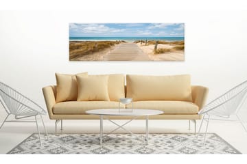 Tavla Windy Beach 150x50 - Artgeist sp. z o. o. - Inredning & dekor - Tavlor & konst - Canvastavla