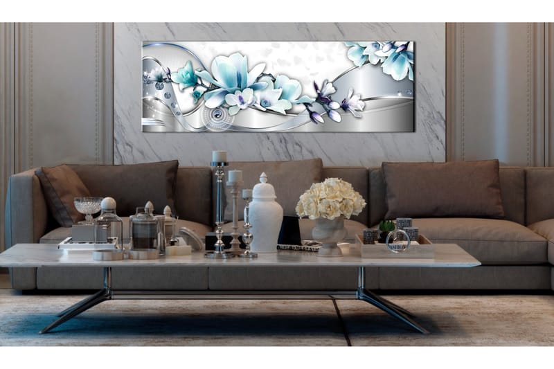 Tavla Winter Ribbon 120x40 - Artgeist sp. z o. o. - Inredning & dekor - Tavlor & konst - Canvastavla