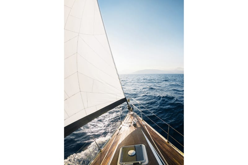 Tavla Yacht 70X50 Flerfärgad - 50x70 cm - Inredning & dekor - Tavlor & konst