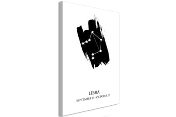 Tavla Zodiac Signs: Libra (1 Part) Vertical 40x60 - Artgeist sp. z o. o. - Inredning & dekor - Tavlor & konst - Canvastavla