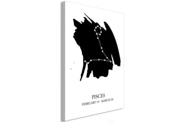 Tavla Zodiac Signs: Pisces (1 Part) Vertical 60x90 - Artgeist sp. z o. o. - Inredning & dekor - Tavlor & konst - Canvastavla