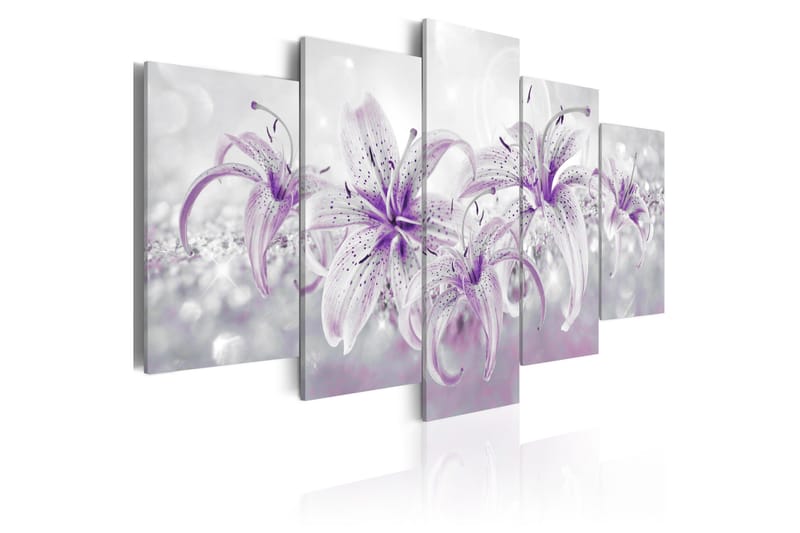 Tavla Purple Graces 100x50, Artgeist sp. z o. o.