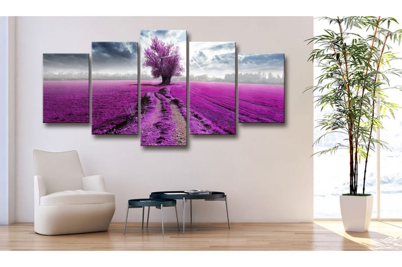 Tavla Purple Land 100x50 - Artgeist sp. z o. o. - Inredning & dekor - Tavlor & konst - Canvastavla