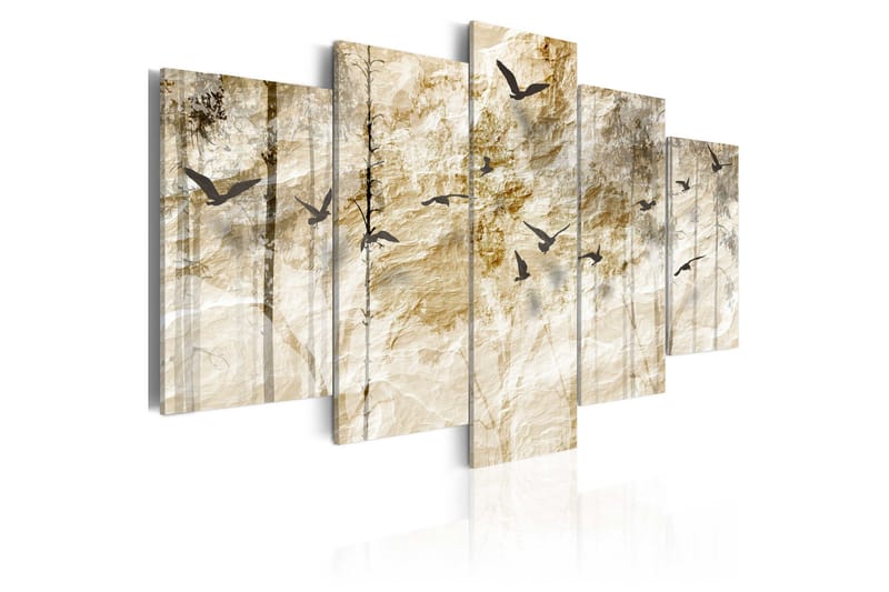 Tavla Paper Forest 100x50, Artgeist sp. z o. o.