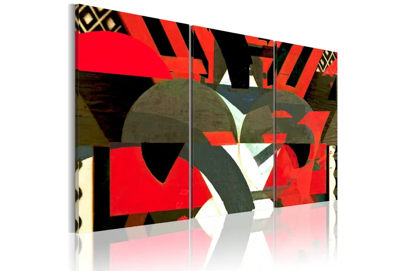 Tavla Pattern Of Abstract Forms 60x40, Artgeist sp. z o. o.
