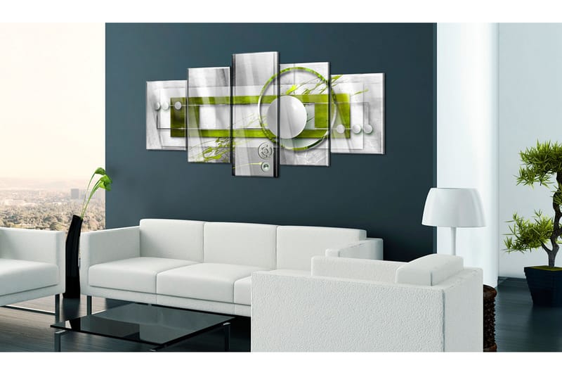 Tavla På Akryl Green Energy 100X50 Grön - Artgeist sp. z o. o. - Inredning & dekor - Tavlor & konst