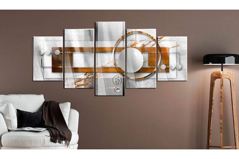 Tavla På Akryl Nut-Like Energy 100X50 Vit - Artgeist sp. z o. o. - Inredning & dekor - Tavlor & konst