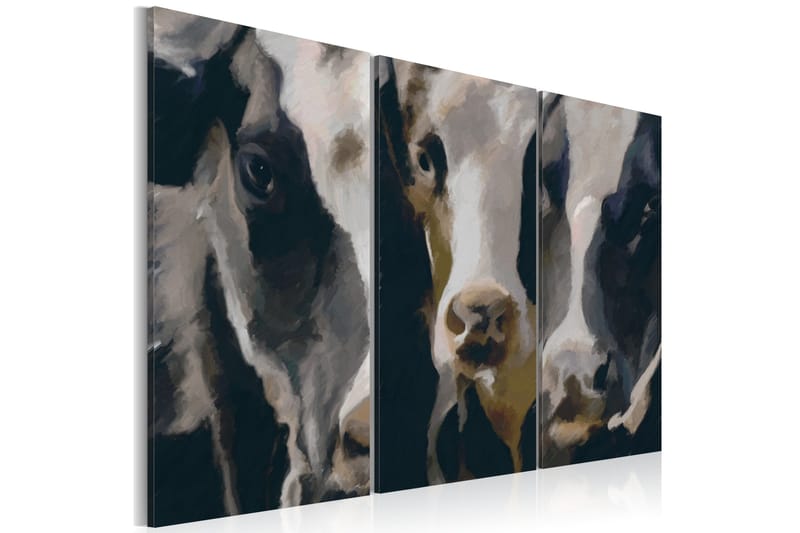 Tavla Piebald Cow 120x80 - Artgeist sp. z o. o. - Inredning & dekor - Tavlor & konst - Canvastavla