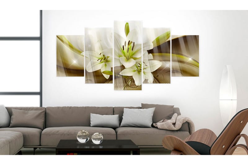 Tavla På Akryl Modern Lily 100x50 - Artgeist sp. z o. o. - Inredning & dekor - Tavlor & konst