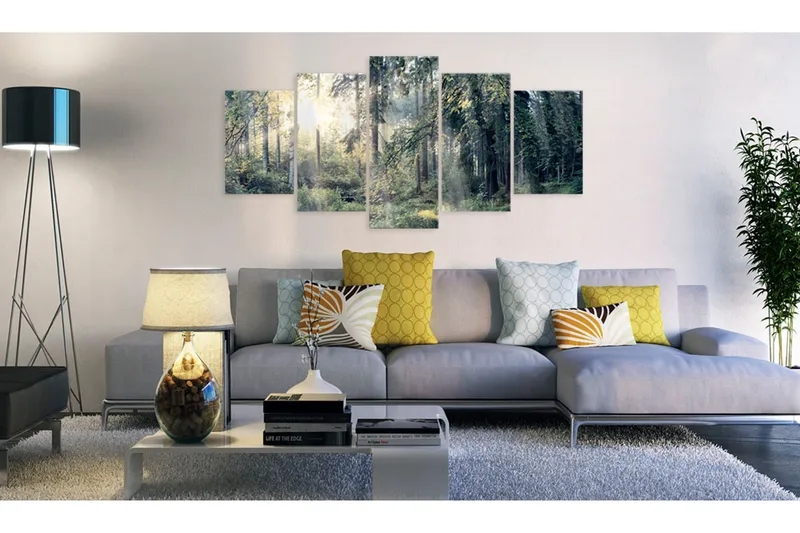 Tavla På Akryl Fairytale Landscape 100x50 - Artgeist sp. z o. o. - Inredning & dekor - Tavlor & konst