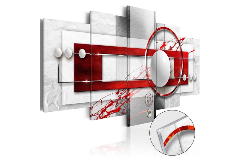 Tavla På Akryl Incarnadine Energy 100x50 - Artgeist sp. z o. o. - Inredning & dekor - Tavlor & konst