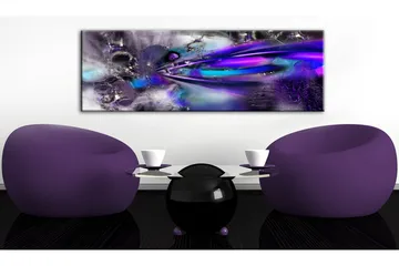 Tavla Purple Comet 150x50 - Artgeist sp. z o. o. - Inredning & dekor - Tavlor & konst - Canvastavla
