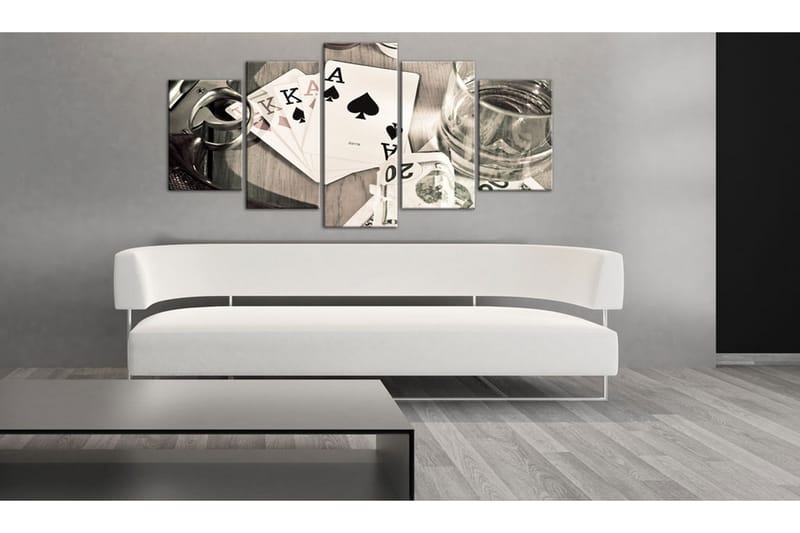 Tavla Poker Night 200x100 - Artgeist sp. z o. o. - Inredning & dekor - Tavlor & konst - Canvastavla