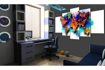 Tavla Picturesque World 100x50 - Artgeist sp. z o. o. - Inredning & dekor - Tavlor & konst - Canvastavla