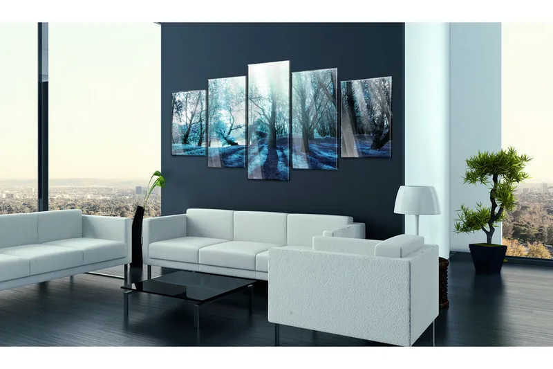 Tavla På Akryl Blue Glade 100X50 Blå|Vit - Artgeist sp. z o. o. - Inredning & dekor - Tavlor & konst